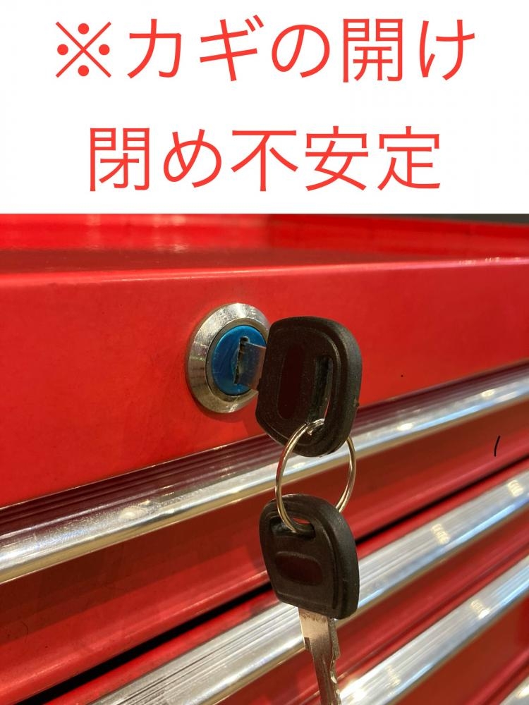 DUTY JAPAN ツールキャビネット 7段 型式不明の中古 中古B使用感