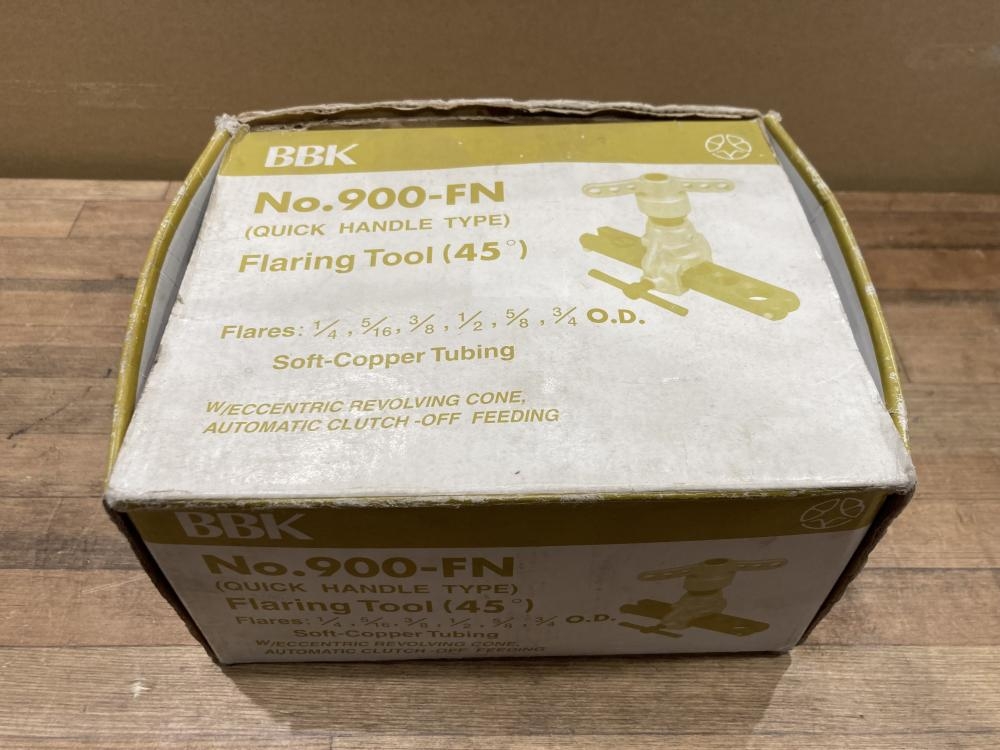 電材 販売 買取 BBK フレアツール 800-FN ベーシックスタンダード 未使用品 引取限定 戸畑区 フレアツール(ベーシックタイプ) 800-FN【廃番】￥22,000(税抜) | 冷凍
