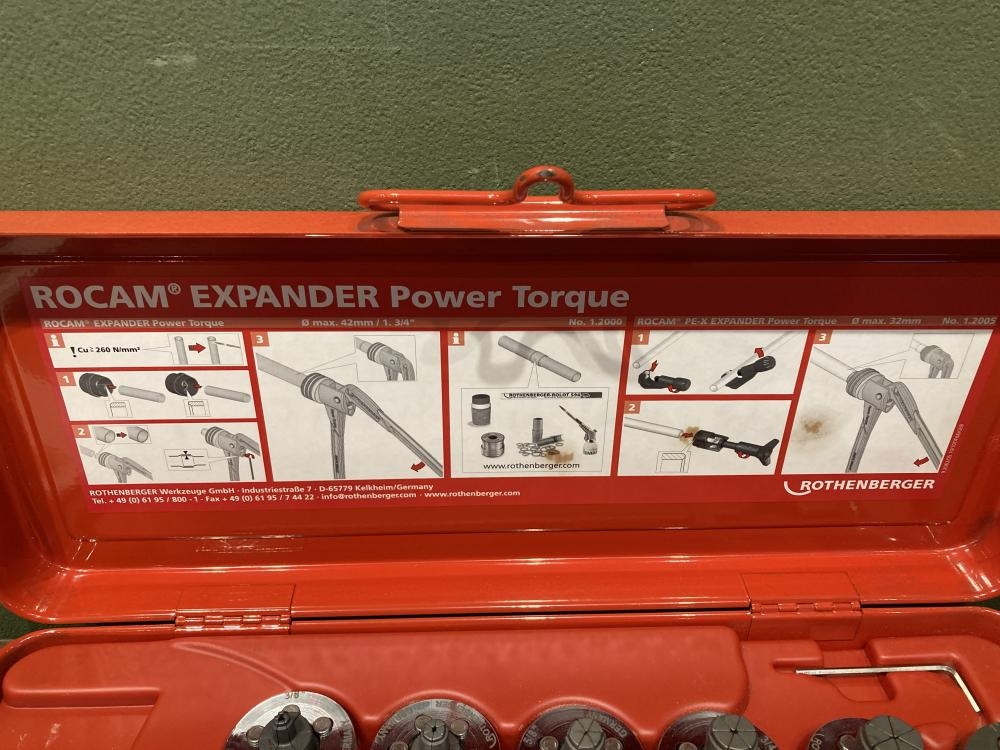 中古品 アサダ（ROTHENBERGER） エキスパンダー 中古品 アサダ