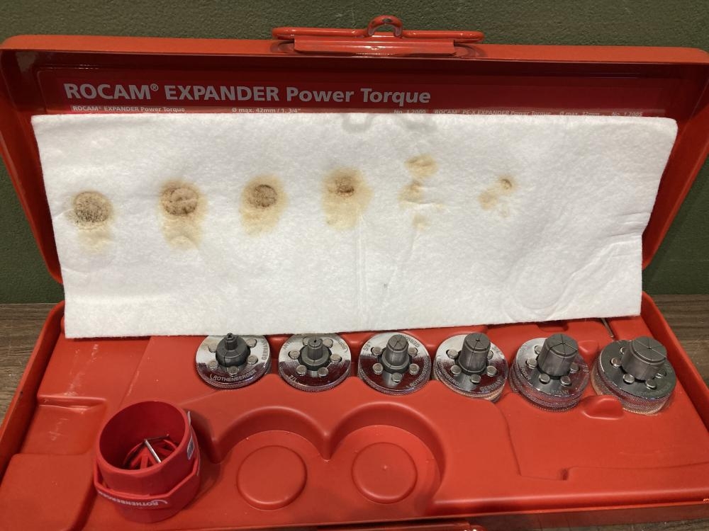 中古品 アサダ（ROTHENBERGER） エキスパンダー エキスパンダヘッド