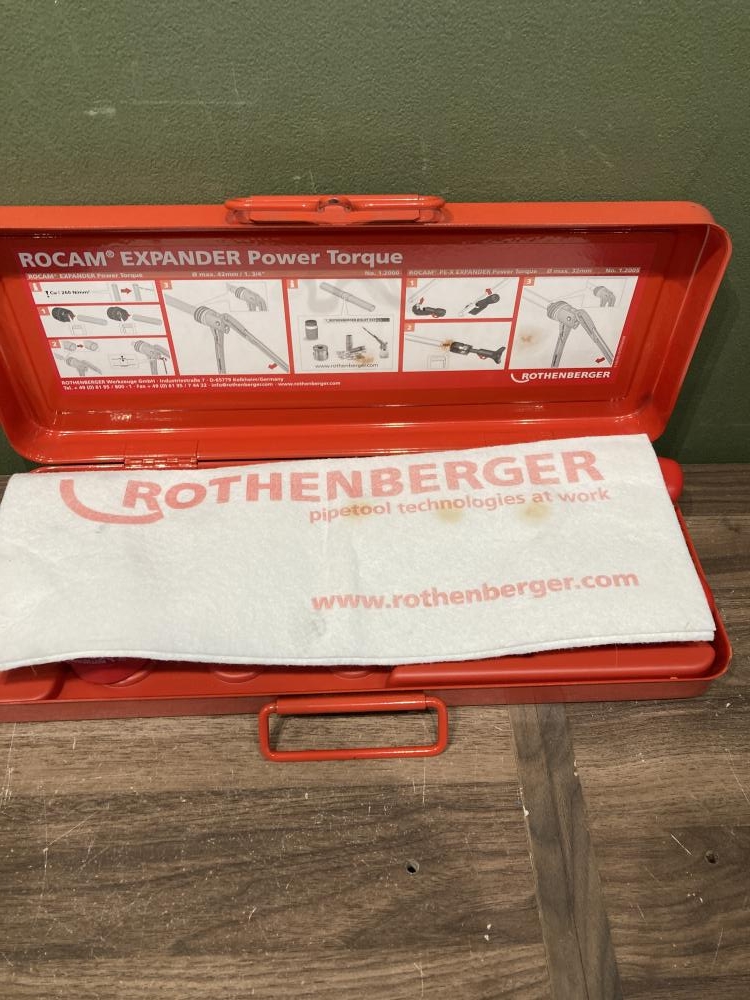 ROTHENBERGER エキスパンダートルクP6型 R12318Yの中古 中古B使用感