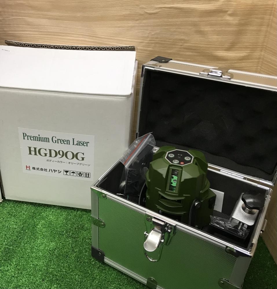 HAYASHI ハヤシ プレミアムグリーンレーザー HGD9OGの中古 未使用品 商品詳細 ｜中古工具販売のツールオフ