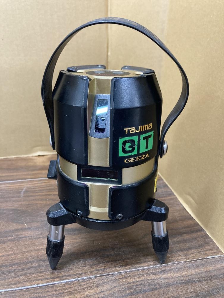 タジマ グリーンレーザー墨出し器 GT GEEZA GT4G-I 本体＋ケースの中古