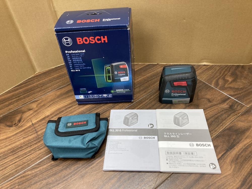 ボッシュ クロスラインレーザー GLL30Gの中古 ジャンク 《埼玉・草加