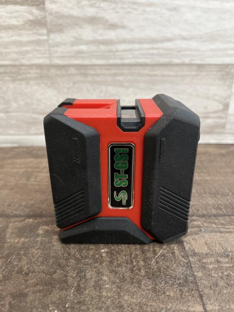 テクノ販売 グリーンレーザー墨出し器 未校正 ST-GS1 動作OKの中古