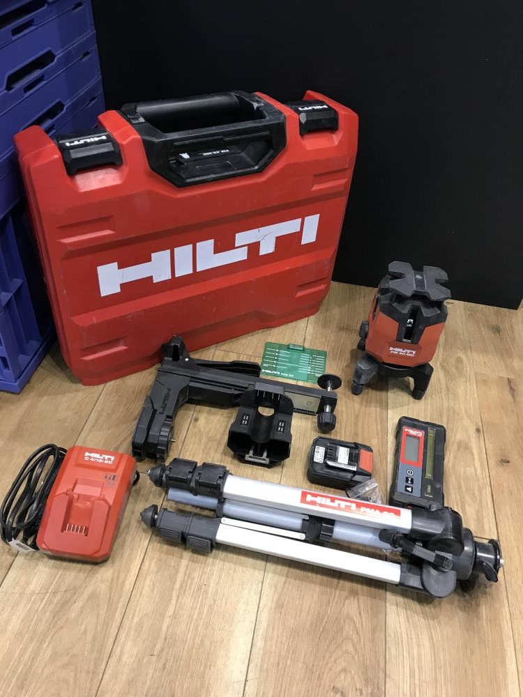 HILTI 充電式マルチラインレーザー グリーン PM40-MGの中古 中古C傷汚れあり 《千葉》中古工具販売の専門店│ ツールオフ千葉幕張店  ｜中古工具販売のツールオフ