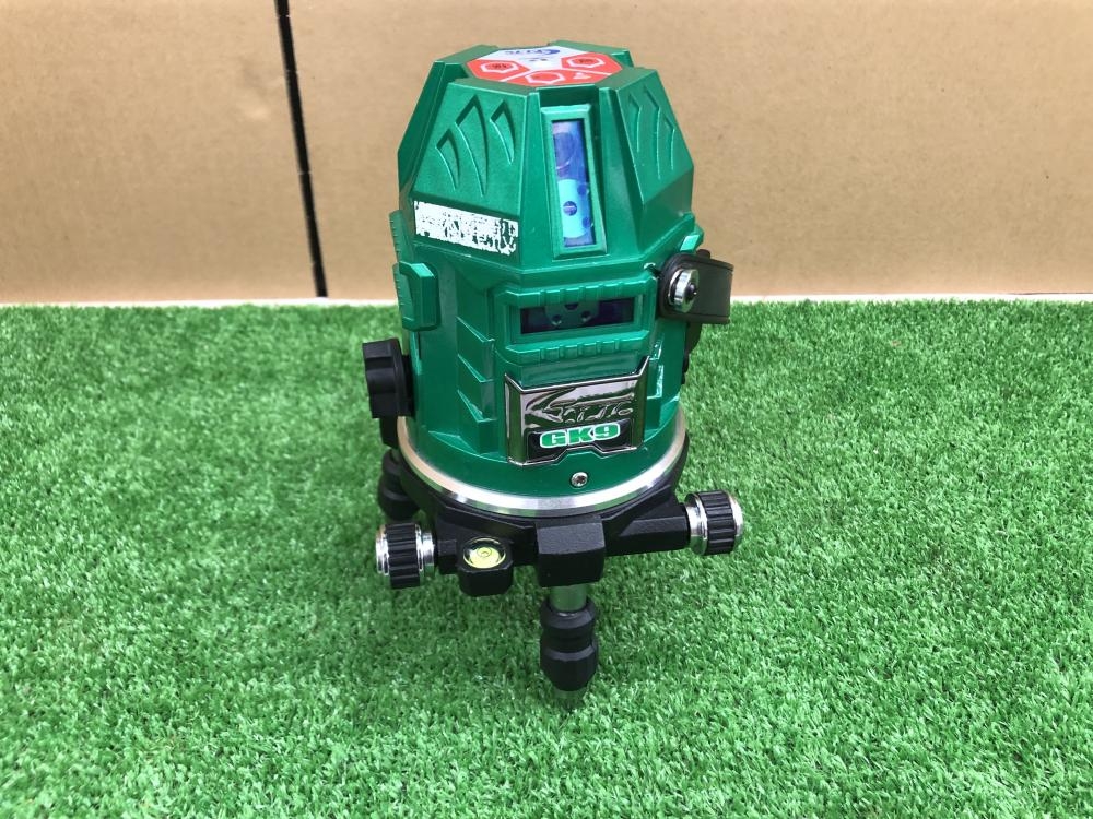 テクノ販売 レーザー墨出し器 受光器付き LTK-GK9の中古 中古B使用感