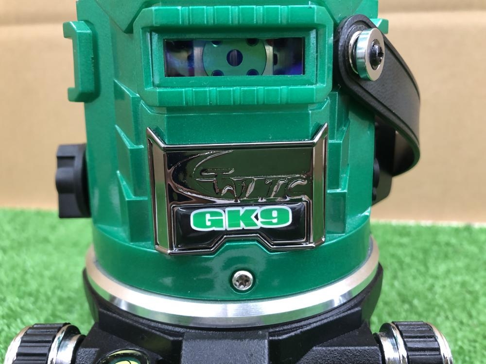 テクノ販売 レーザー墨出し器 受光器付き LTK-GK9の中古 中古B使用感
