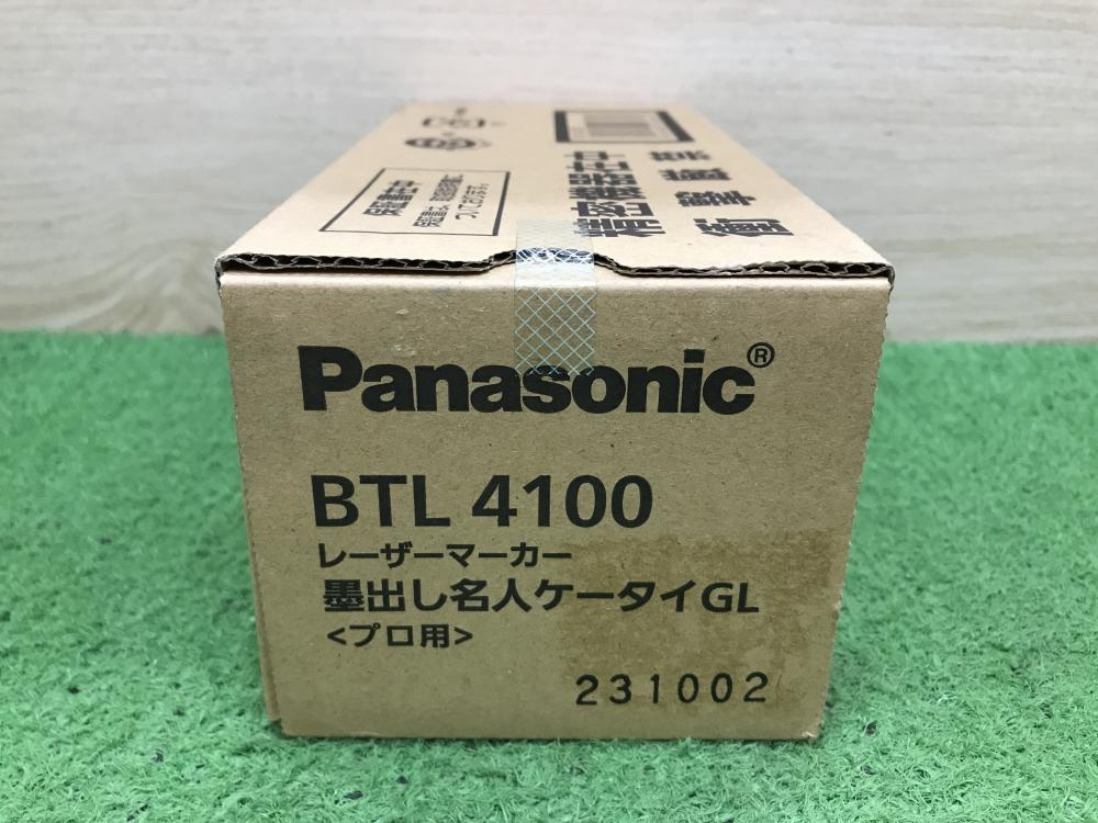 Panasonic レーザーマーカー墨出し名人 BTL4100 ※箱にシミありの Panasonic レーザーマーカー墨出し名人 BTL4100 ※箱にシミありの