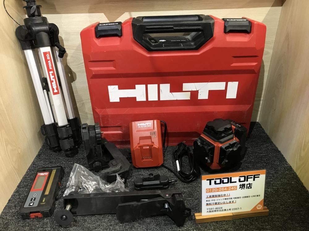 HILTI ヒルティ 充電式マルチライングリーンレーザー墨出し器 PM30-MG