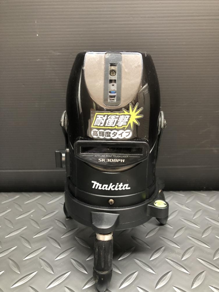 マキタ makita 屋内・屋外兼用墨出し器 SK308PH ※未校正の中古 中古C傷汚れあり 《大阪・枚方》中古工具販売の専門店│ ツールオフ枚方店  ｜中古工具販売のツールオフ