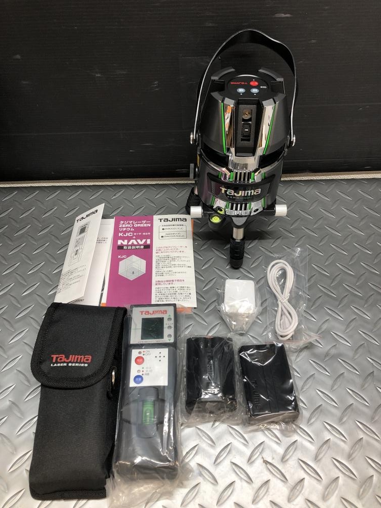 タジマ TAJIMA レーザー墨出し器 ZEROG2L-KJC 受光器・三脚付属の中古 