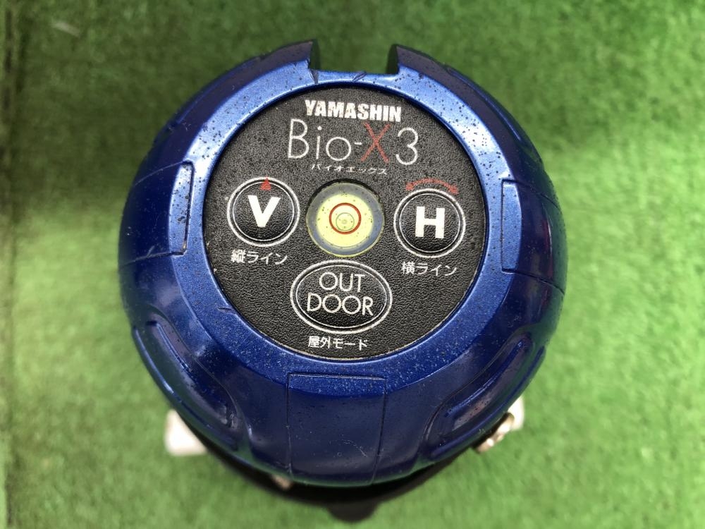 ヤマシン レーザー墨出し器 Bio-X3の中古 中古C傷汚れあり 《埼玉
