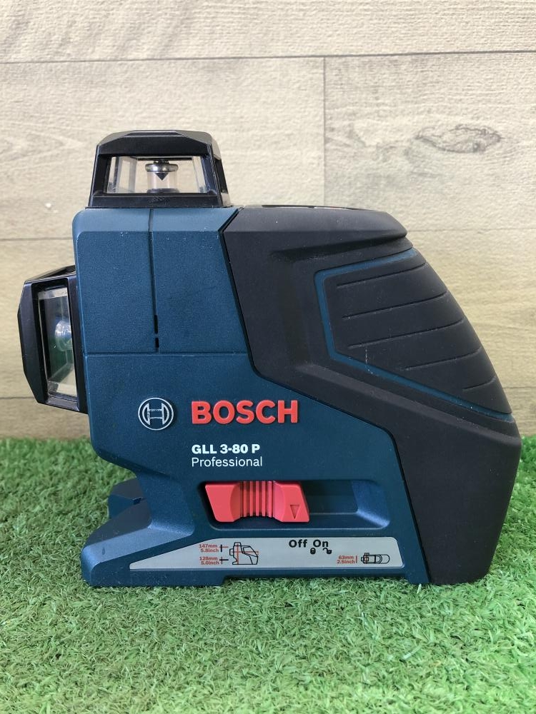BOSCH ボッシュレーザー墨出器 GLL3-80P 受信器セット BOSCH ボッシュ レーザー墨出し器 GLL3-80N