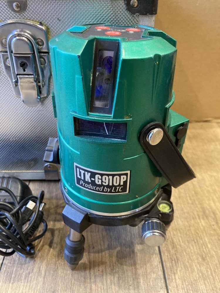 テクノ販売 グリーンレーザー墨出し器 LTK-G910Pの中古 ジャンク