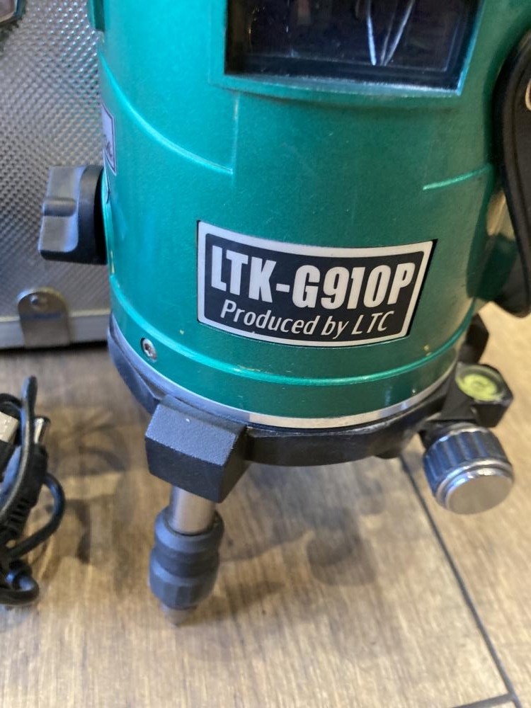 LTC レーザー墨出し　グリーン　LTK-G910P【店頭取引限定】【中古品】1点限り早い者勝ち！ テクノ販売 LTK-G910P プラチナグリーンレーザー ウエダ金物【公式サイト】