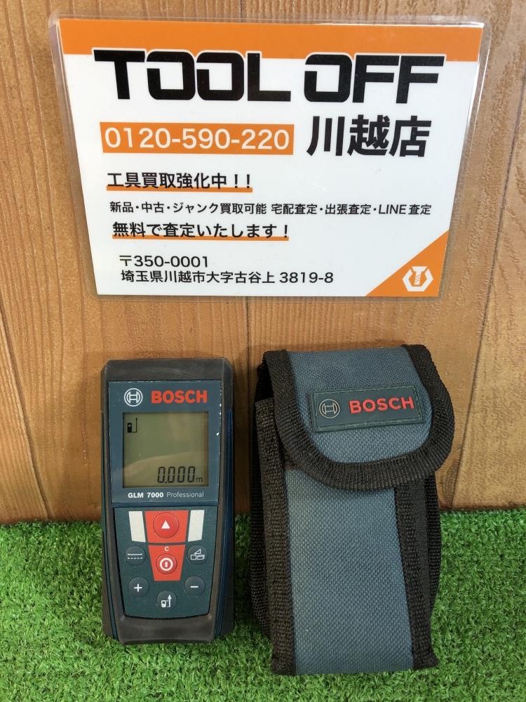 BOSCH ボッシュ レーザー距離計 GLM7000の中古 中古B使用感あり 《埼玉