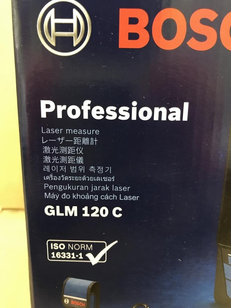 ボッシュ レーザー距離計 GLM120Cの中古 未使用品 商品詳細 ｜中古工具 