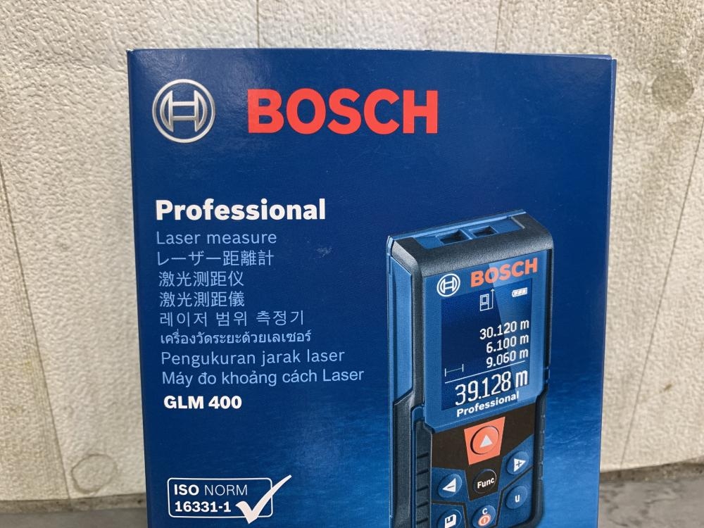 BOSCH ボッシュ レーザー距離計 GLM400の中古 未使用品 ツールオフ 西