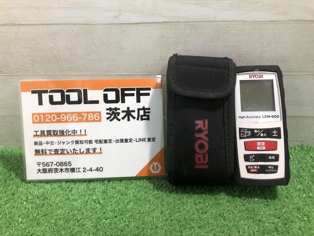 RYOBI レーザー距離計 LDM-600の中古 中古B使用感あり 《大阪・茨木