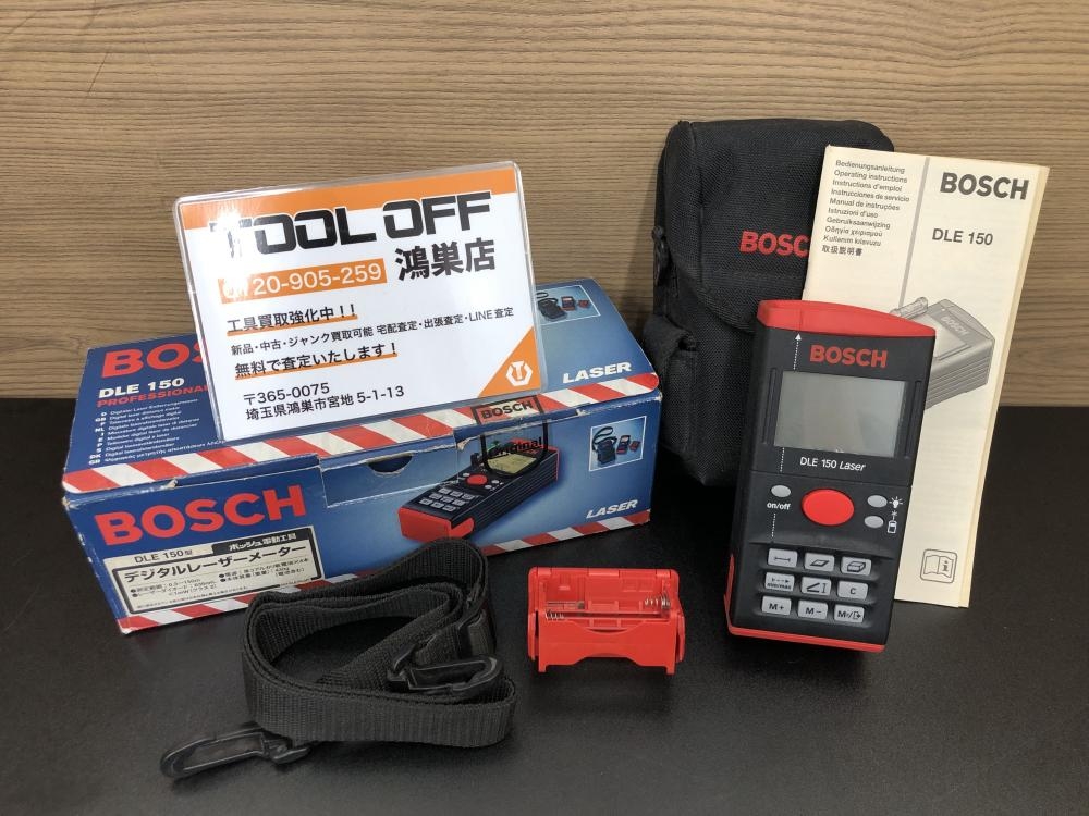 BOSCH レーザー距離計DLE150