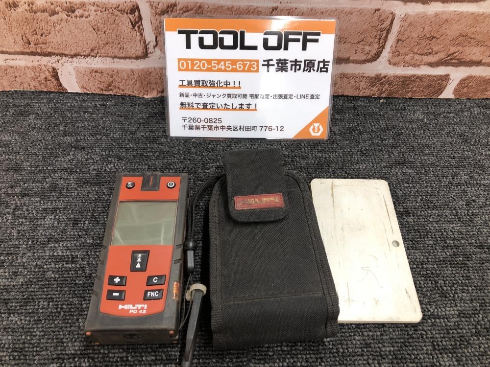 レーザー距離計 HILTI ヒルティ PD42 - 工具、DIY用品