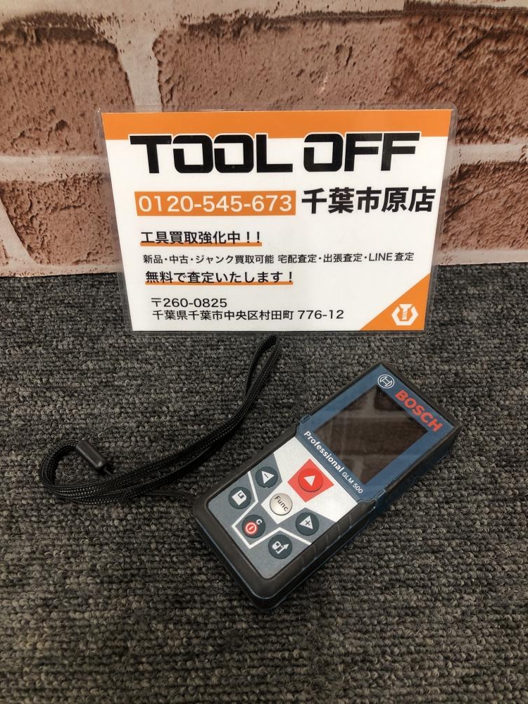 ボッシュ レーザー距離計 GLM500の中古 中古C傷汚れあり 《千葉・市原