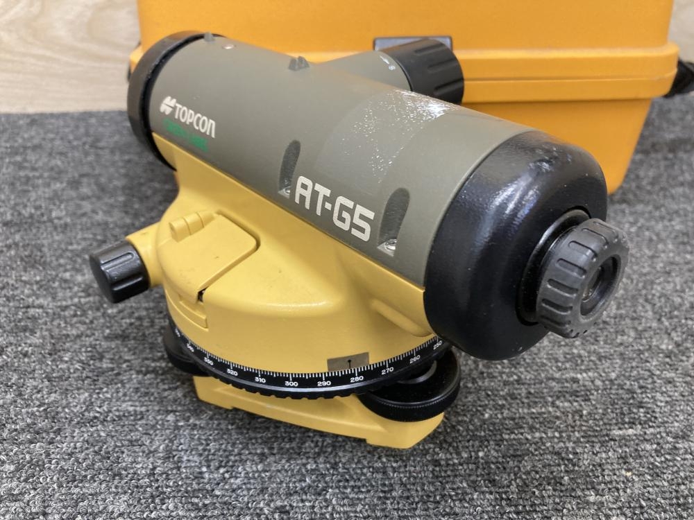 TOPCON トプコン オートレベル AT-G5 ※未校正の中古 ジャンク 《大阪・堺》中古工具販売の専門店│ ツールオフ堺店  ｜中古工具販売のツールオフ