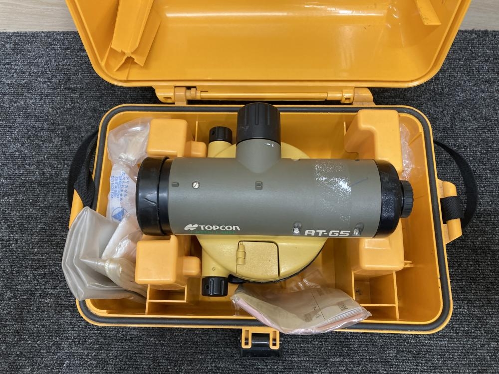 TOPCON トプコン オートレベル AT-G5 ※未校正の中古 ジャンク 《大阪・堺》中古工具販売の専門店│ ツールオフ堺店  ｜中古工具販売のツールオフ