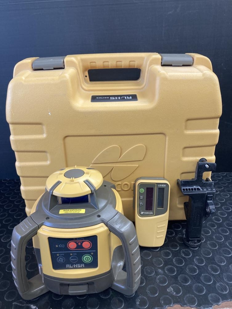 TOPCON トプコン ローティングレーザー 回転レーザー RL-H5の中古 
