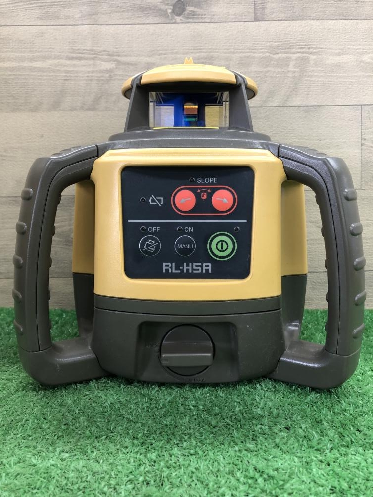 トプコン TOPCON ローディングレーザー 回転レーザー RL-H5A リモコン付 未校正の中古 中古C傷汚れあり 《埼玉・鴻巣》中古工具販売の専門店│  ツールオフ鴻巣店 ｜中古工具販売のツールオフ