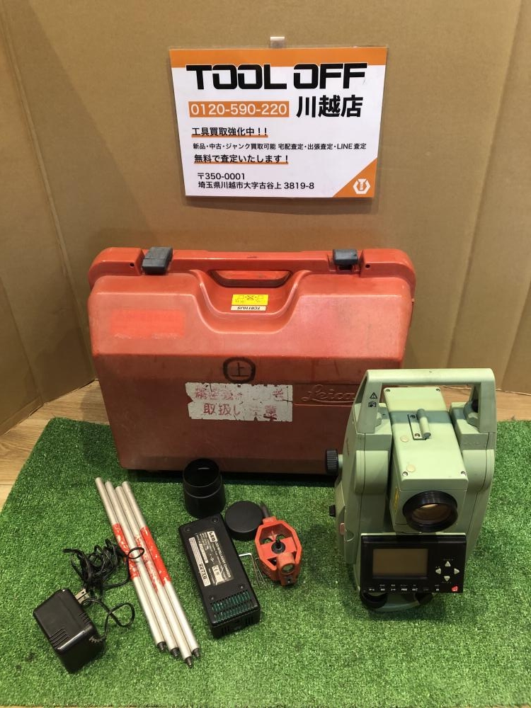 Leica ライカ トータルステーション TCR307JSの中古 中古B使用感あり