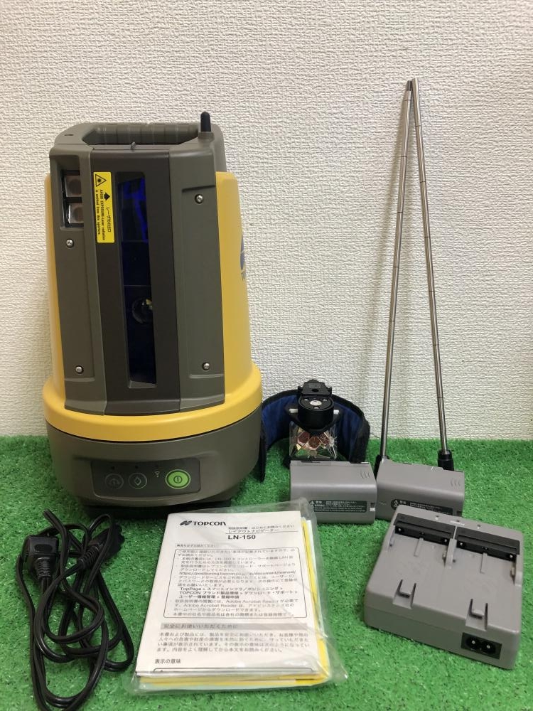 TOPCON トプコン トータルステーション 杭ナビ バッテリー3個 LN-150 美品の中古 中古A(美品) 《神奈川・川崎》中古工具販売の専門店│  ツールオフ神奈川・川崎店 ｜中古工具販売のツールオフ