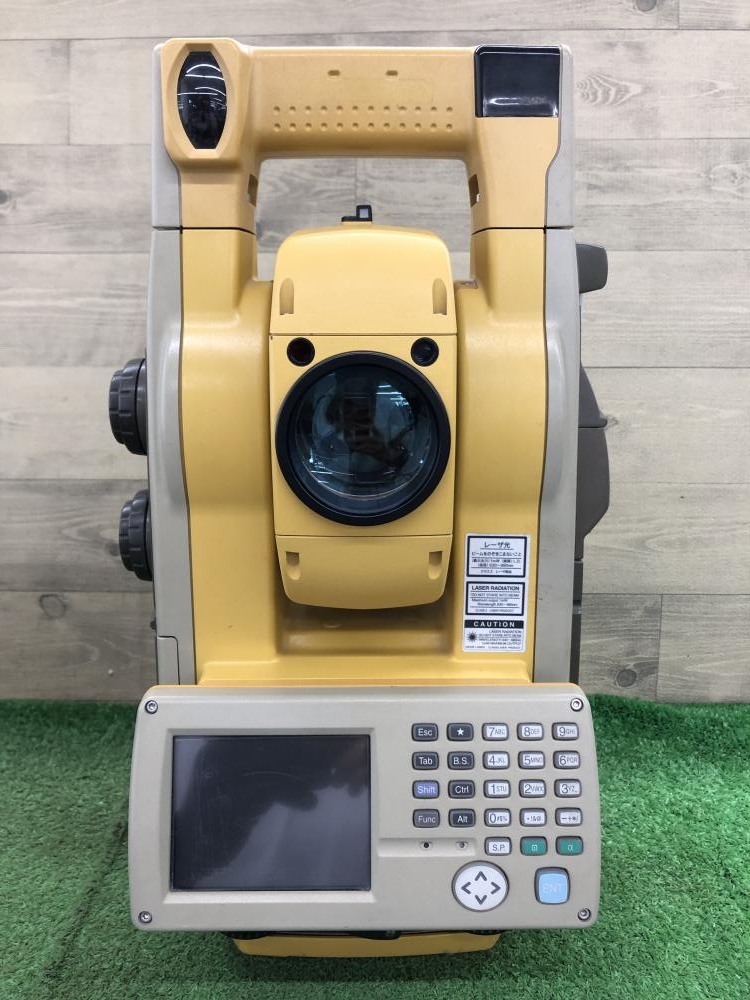 トプコン TOPCON トータルステーション QS3A X-TRAC8 未校正 通電確認