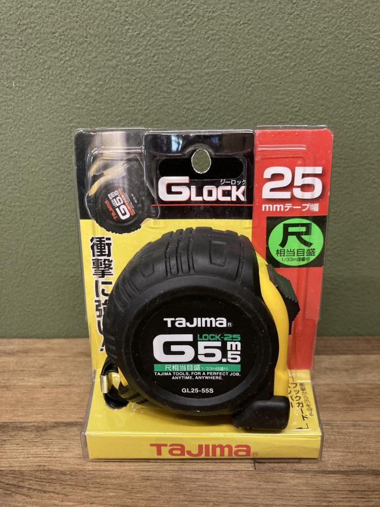タジマ TAJIMA Gロック コンベックス 尺目盛付 スケール GL25