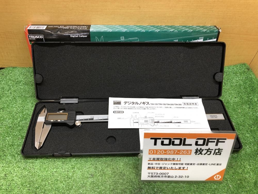 TRUSCO トラスコ デジタルノギス 300mm TDN-300 ※未校正の中古 中古B