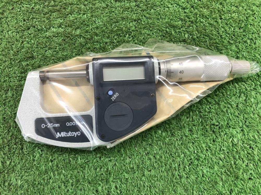 ミツトヨ デジタルマイクロメーター 0〜25mm 中古 ミツトヨ（Mitutoyo） 送料無料 ◇ デジタル 外側型 マイクロメーター