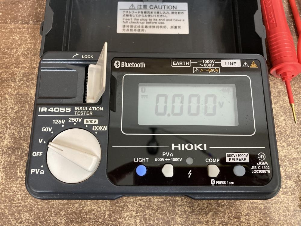 日置 絶縁抵抗計 IR4055の中古 中古B使用感あり 《群馬・高崎 日置 絶縁抵抗計 IR4055の中古 中古B使用感あり 《群馬・高崎