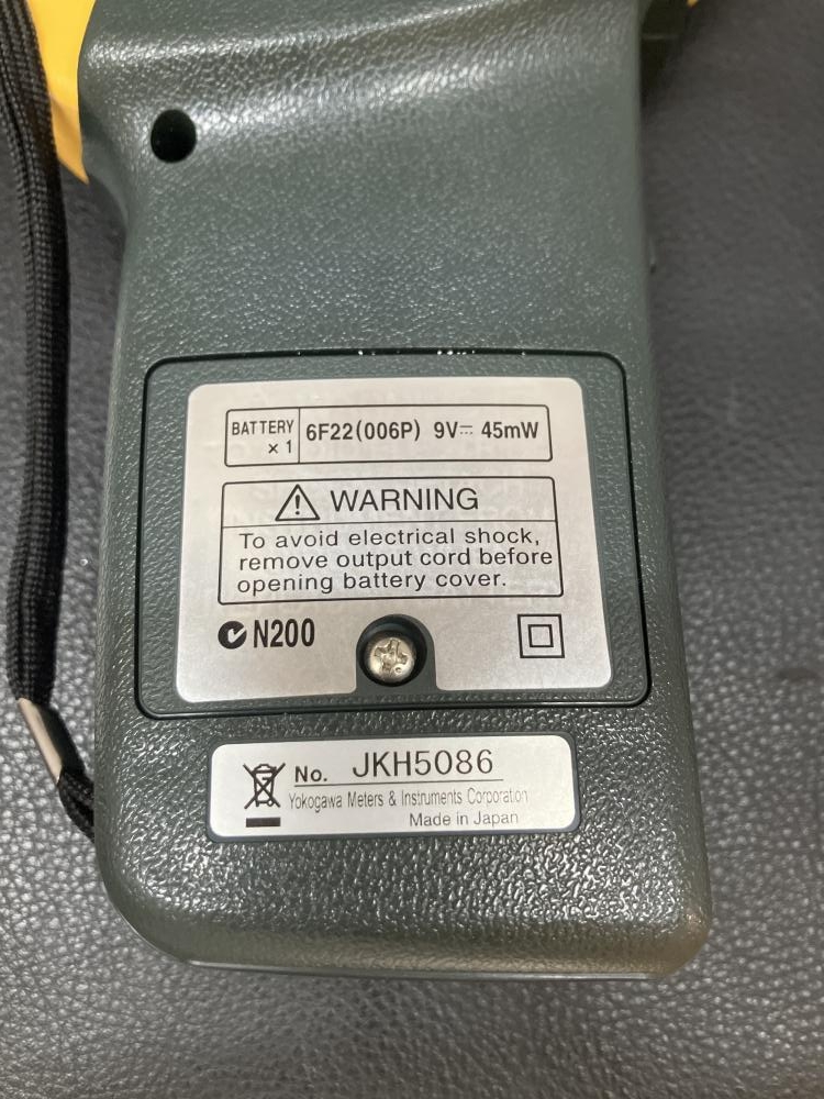 【終了】 リーククランプテスタCL360(未使用) CL-360(英語版一般校正証明書付) リーククランプテスタ 1セット 横河