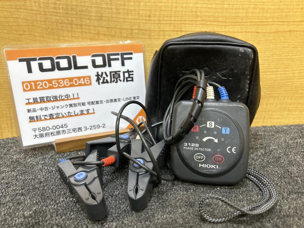 中古品○ HIOKI 検相器スリムタイプ PD3129 - その他