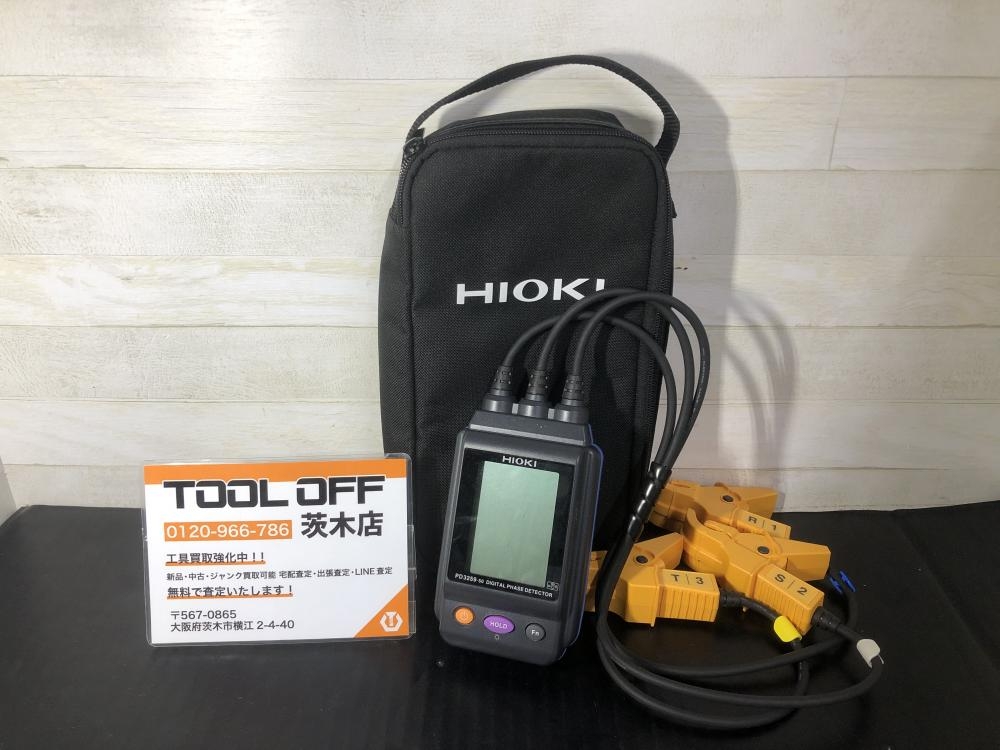 HIOKI 日置 電圧系付検相器 PD3259-50の中古 中古B使用感あり HIOKI 日置 電圧系付検相器 PD3259-50の中古 中古B使用感あり