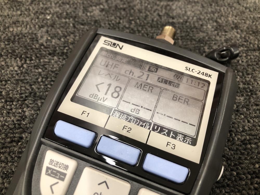 サン電子 デジタルレベルチェッカー SLC-248Kの中古 中古C傷汚れあり 《千葉・市原》中古工具販売の専門店│ ツールオフ千葉市原店  ｜中古工具販売のツールオフ