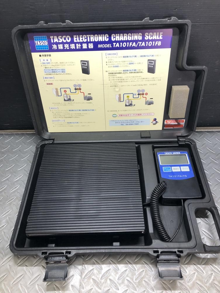 イチネンタスコ TASCO 高精度エレクトロニックチャージングスケール