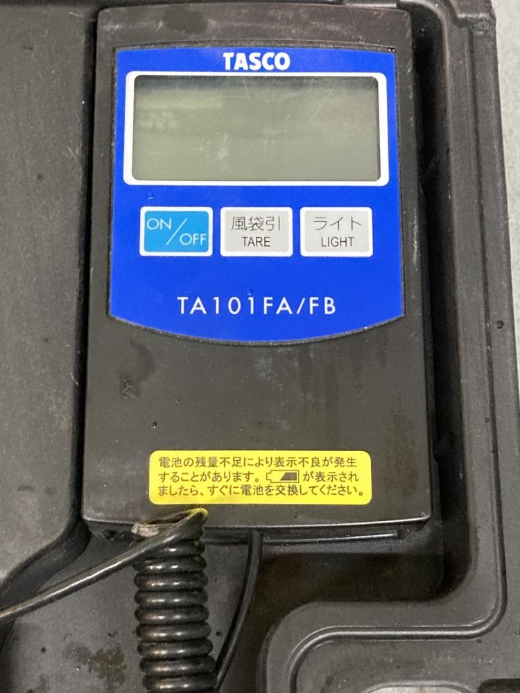 TASCO 高性能エレクトロニックチャージングスケール TA101FA/TA101FBの中古 中古B使用感あり 《東京・調布》中古工具販売の専門店│  ツールオフ調布店 ｜中古工具販売のツールオフ