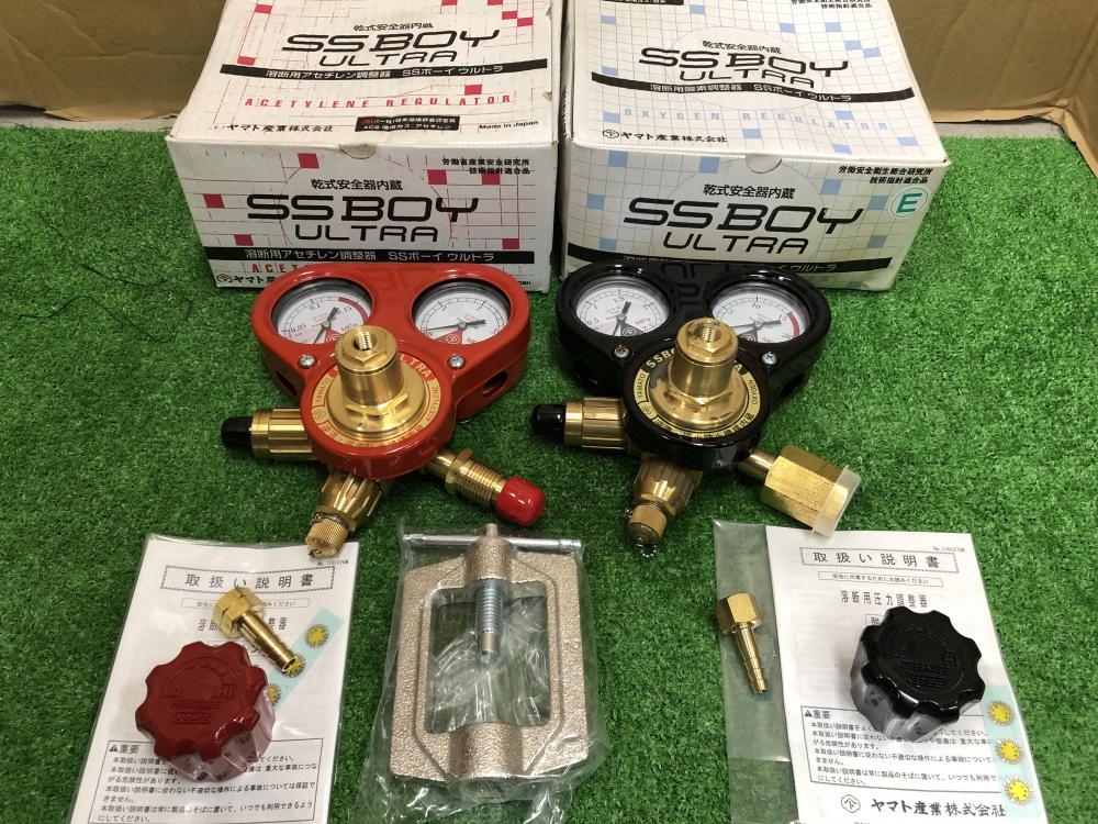 ヤマト産業 溶断用アセチレン調整器・酸素調整器 SSBOY ULTRAの中古 未使用品 《神奈川・川崎》中古工具販売の専門店│  ツールオフ神奈川・川崎店 ｜中古工具販売のツールオフ