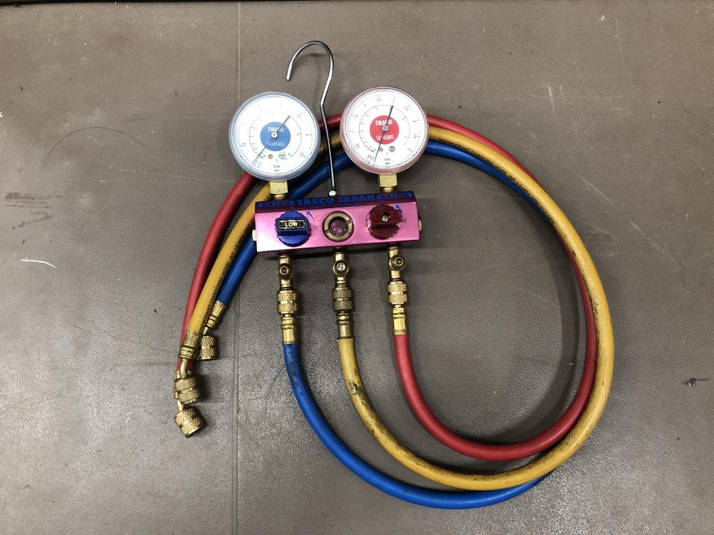 タスコ TA141AFL/TA140AFL ゲージマニホールド【リライズ野田愛宕店