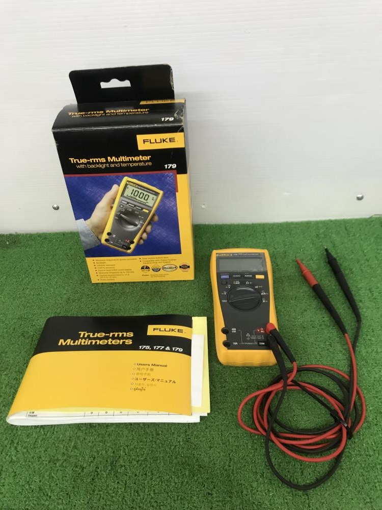 FLUKE フルーク デジタルマルチメーター 179の中古 中古B使用感あり 《宮城・仙台》中古工具販売の専門店│ ツールオフ仙台店  ｜中古工具販売のツールオフ