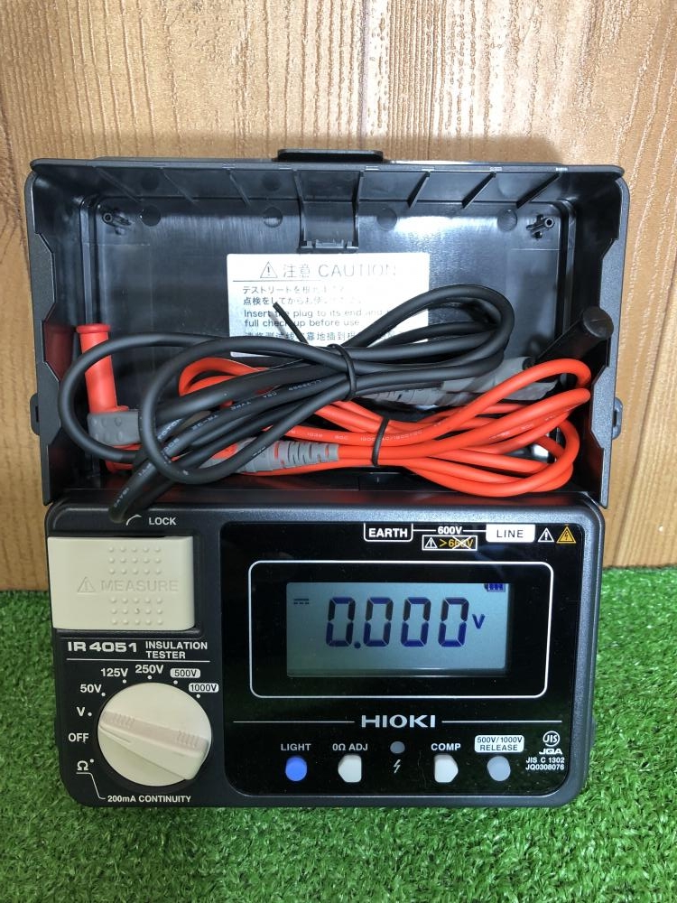 日置 HIOKI 絶縁抵抗計 IR4051-10の中古 中古A(美品) 《埼玉・川越