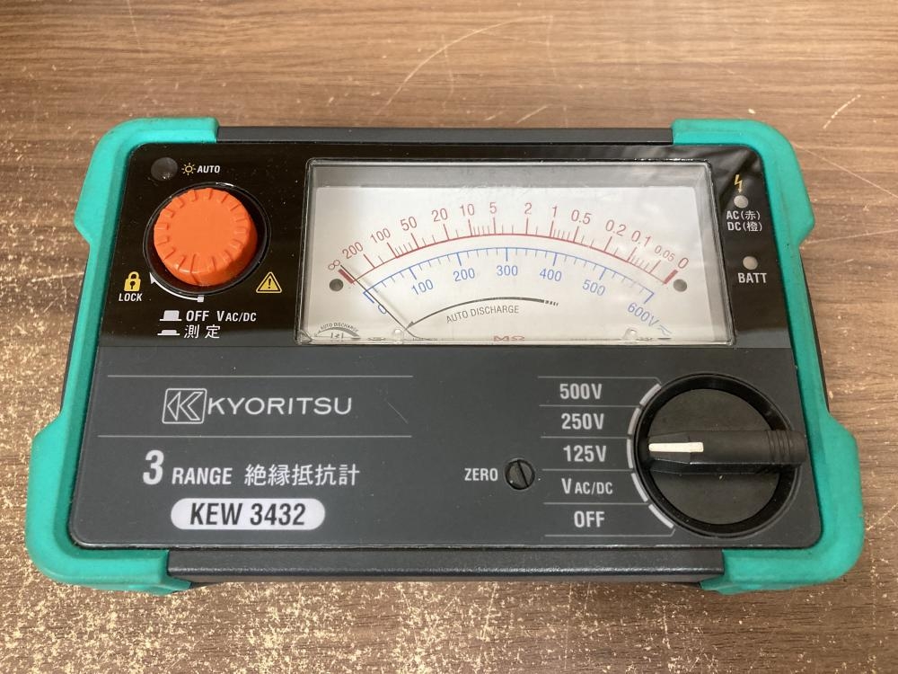 共立絶縁抵抗計KEW3432 - PC周辺機器