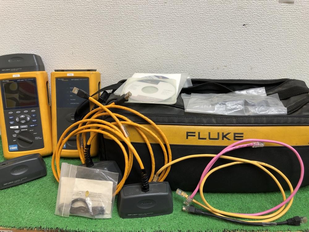 FLUKE ケーブルアナライザー DSP-4300SR+DSP-4300の中古 ジャンク 《神奈川・川崎》中古工具販売の専門店│  ツールオフ神奈川・川崎店 ｜中古工具販売のツールオフ